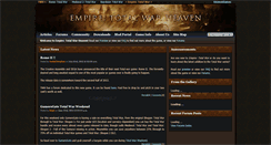 Desktop Screenshot of etw.heavengames.com