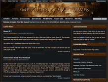 Tablet Screenshot of etw.heavengames.com