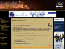 Tablet Screenshot of cotn.heavengames.com