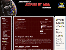 Tablet Screenshot of eaw.heavengames.com