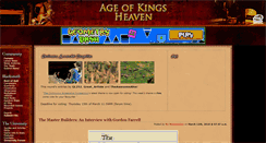 Desktop Screenshot of aok.heavengames.com